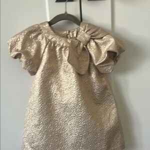 Zara Kids Formal Dress in Shimmering Gold
